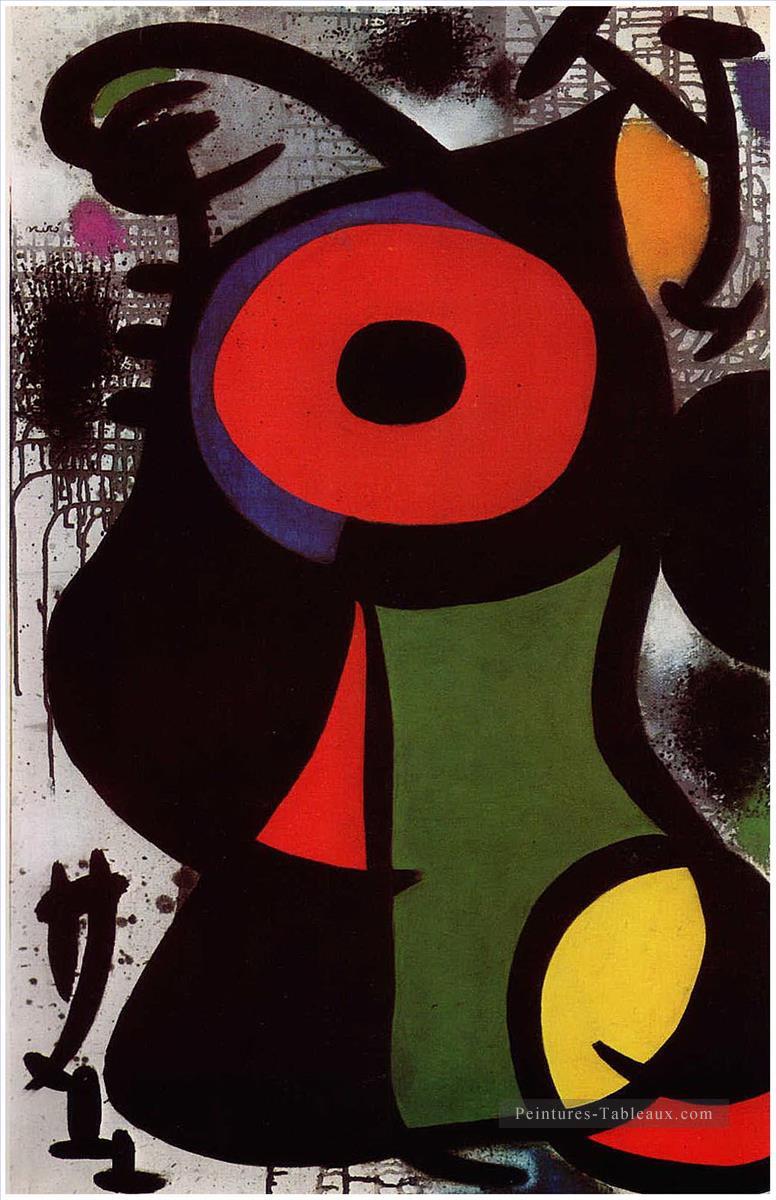 Personnage fascinant Joan Miro Peintures à l'huile